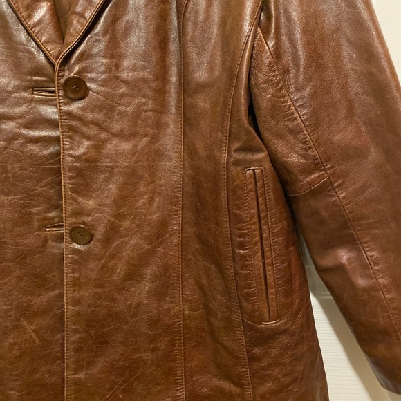 💫 BOGO Classic Vintage Leather Jacket - Picture 5 of 7